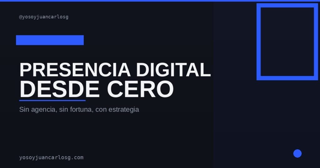 presencia digital desde cero